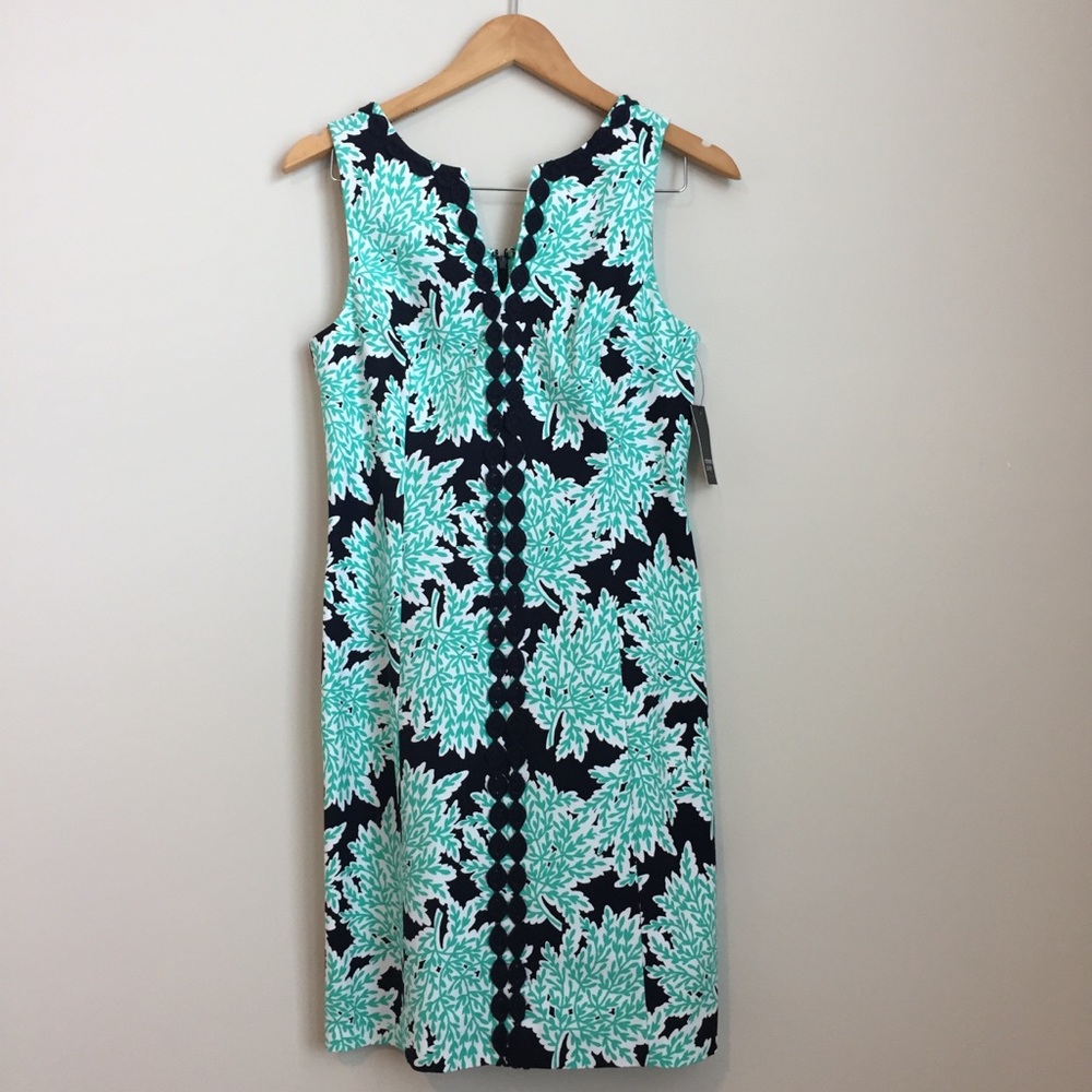 Crown & Ivy Sleeveless Split Neck Sheath Dress(2)